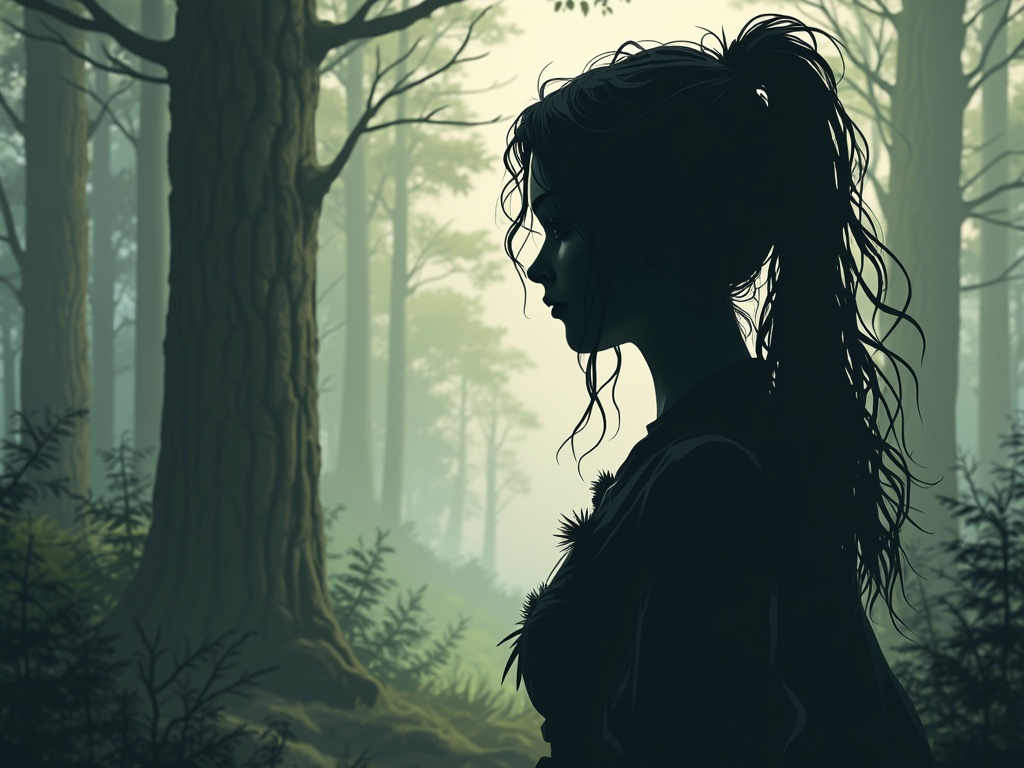 The Last Standing — silhouette portrait